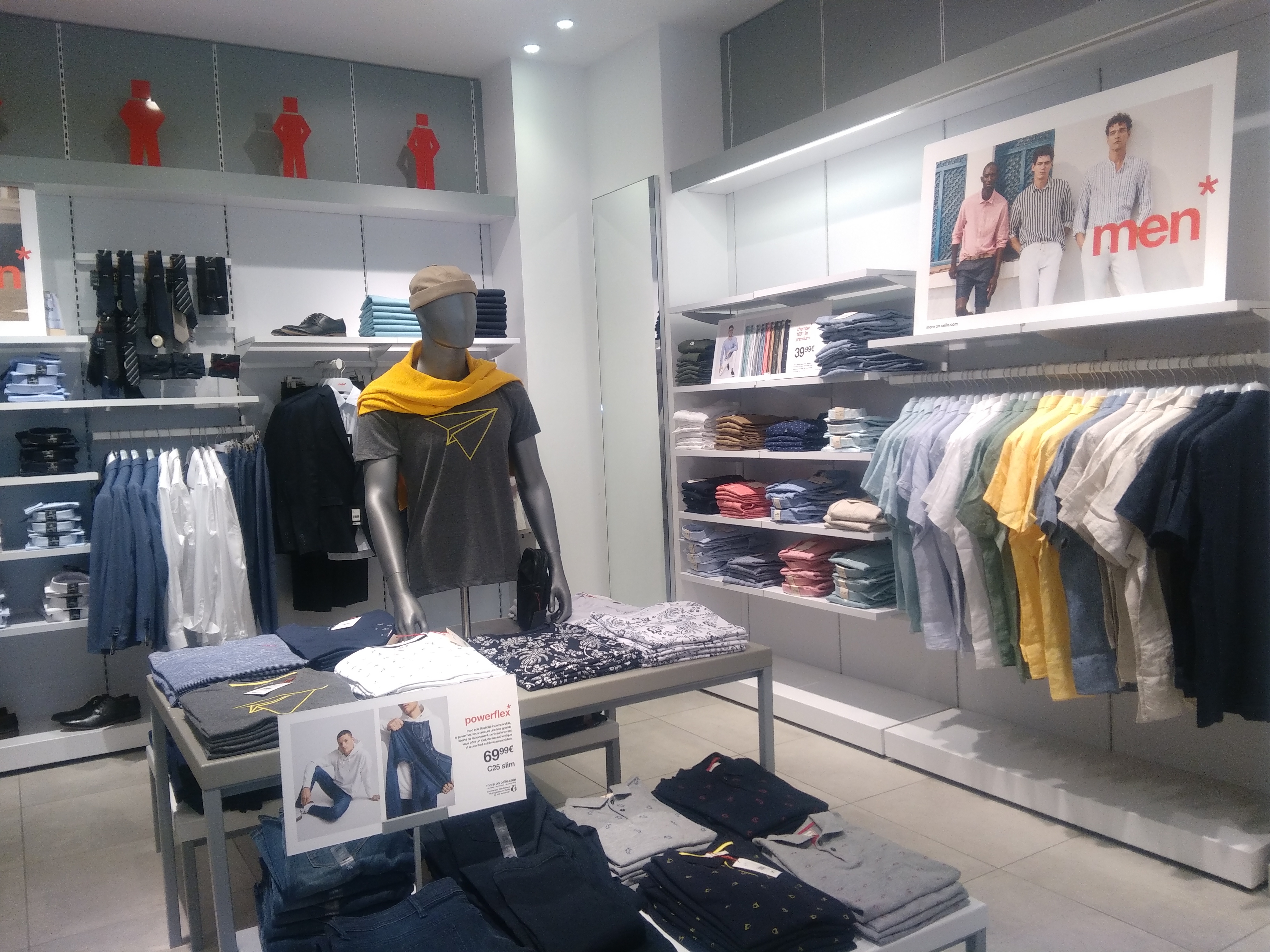  MAGASIN CELIO  FOUG RES PR T A PORTER POUR HOMMES 