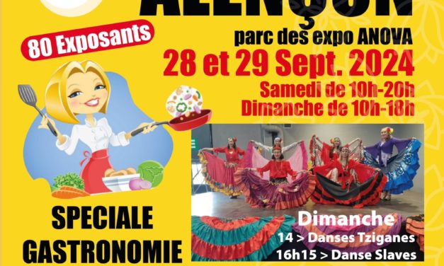 Salon du Bien-être et artisanat les 28 et 29 Septembre 2024 au Parc des Expos Anova à Alençon (Orne 61). Nombreuses conférences. 80 exposants.