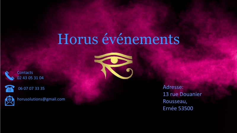 Horus vous accompagne dans l’organisation de vos événements en Bretagne, Normandie et Pays de Loire. Location de matériel événementiels.