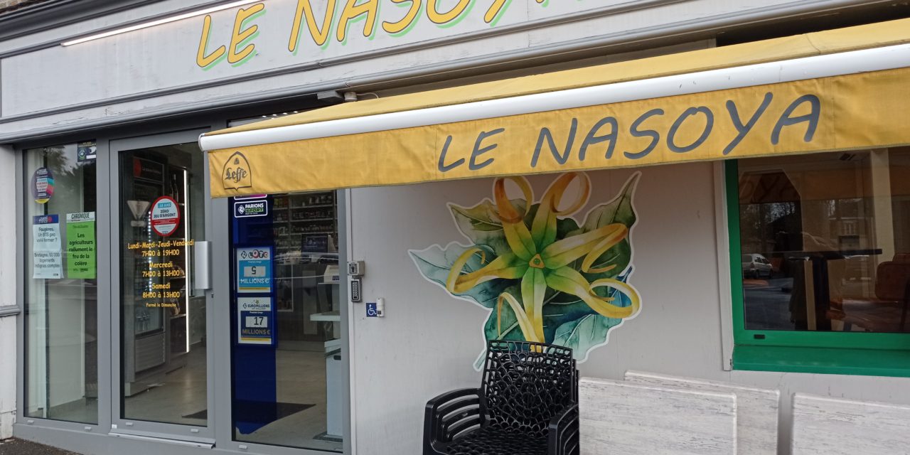 VENEZ DÉCOUVRIR la toute nouvelle décoration du NASOYA À FOUGÈRES. BAR, TABAC, FDJ, PRODUITS VAP, COMPTE NICKEL, CARTE GRISE, RIA MONEY TRANSFER, DIFFUSION DES MATCHS DE FOOT, boissons à emporter, rayon salé/sucrés et dégustation de saucissons.