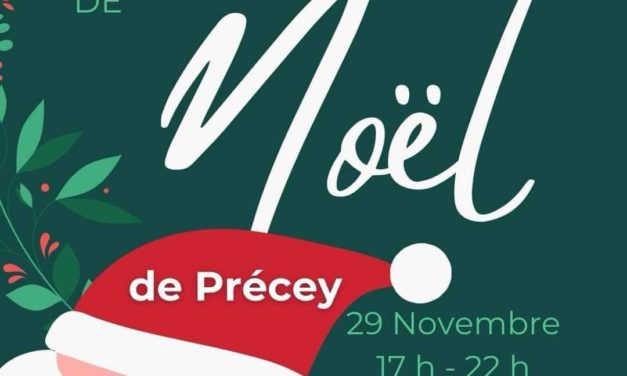 Marché de Noël à Précey le 29 Novembre 2024 de 17h00 à 22h00. Exposants, chorale, restauration et buvette sur place.